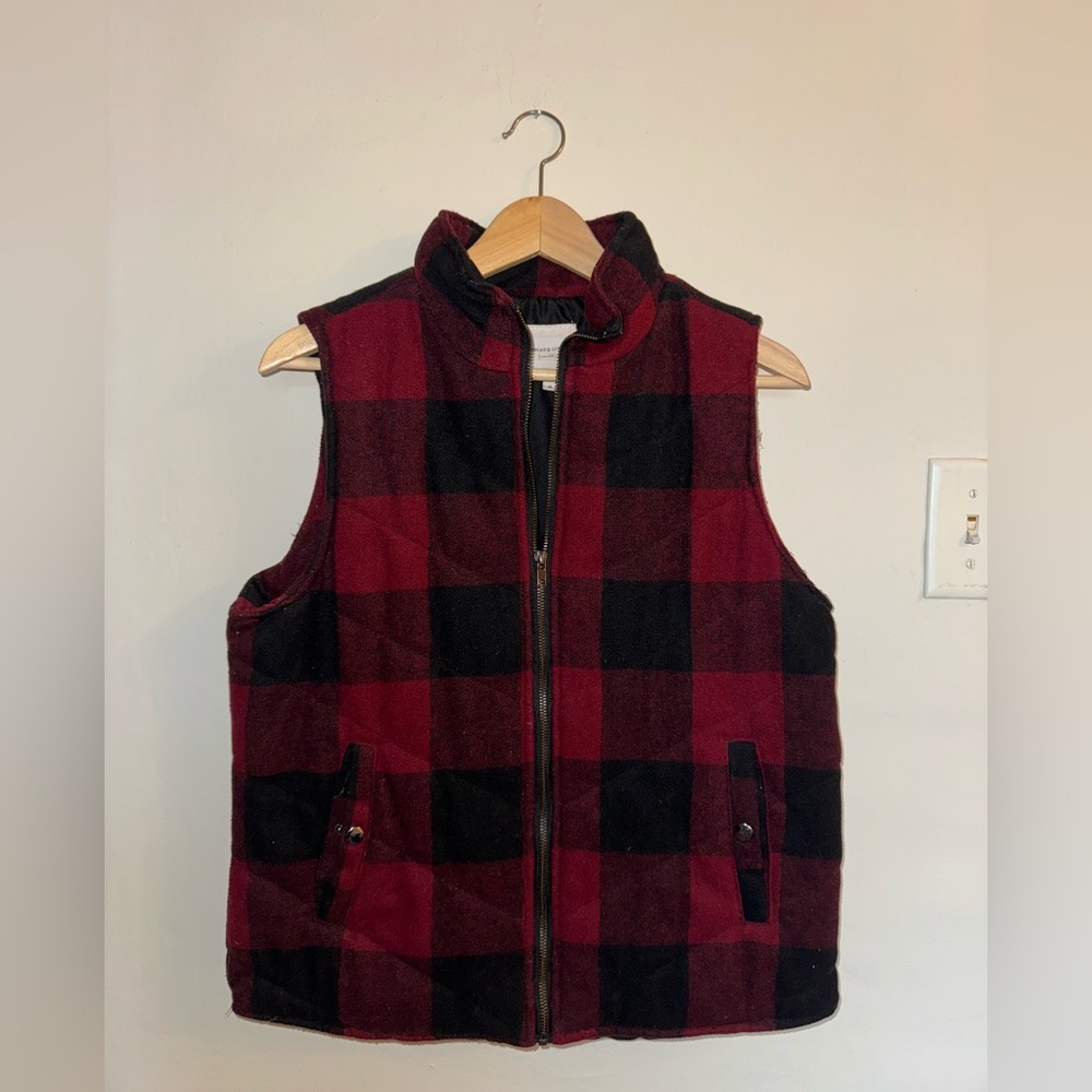 Women’s Plaid Vest